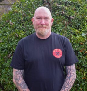 Man smiling at camera